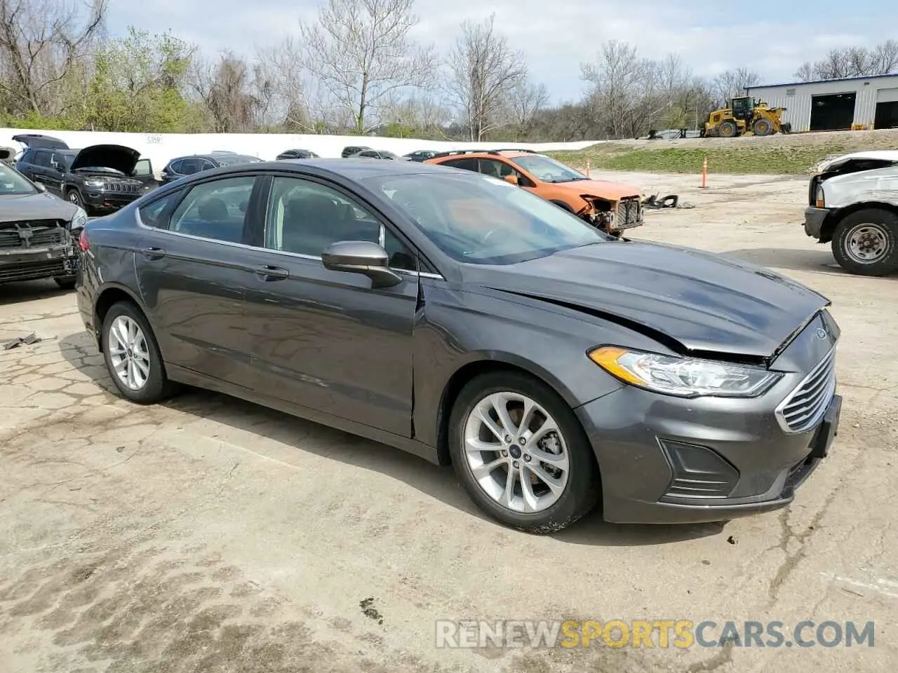 4 Photograph of a damaged car 3FA6P0HD1LR255120 FORD FUSION 2020