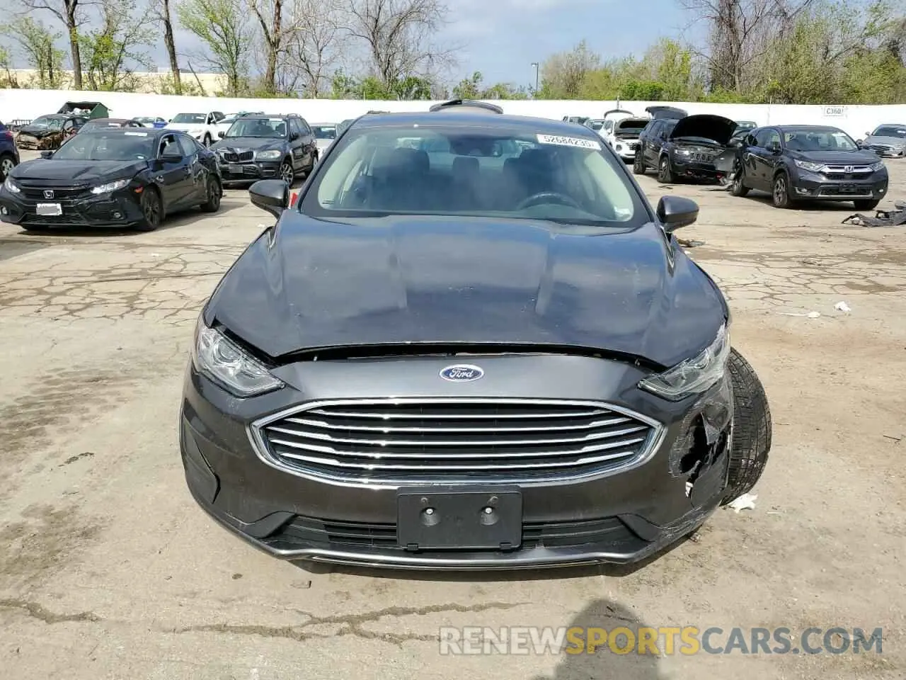 5 Photograph of a damaged car 3FA6P0HD1LR255120 FORD FUSION 2020