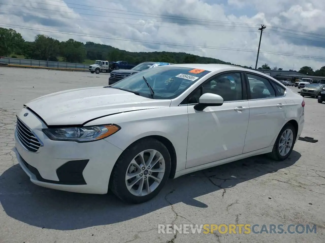 1 Photograph of a damaged car 3FA6P0HD1LR255635 FORD FUSION 2020