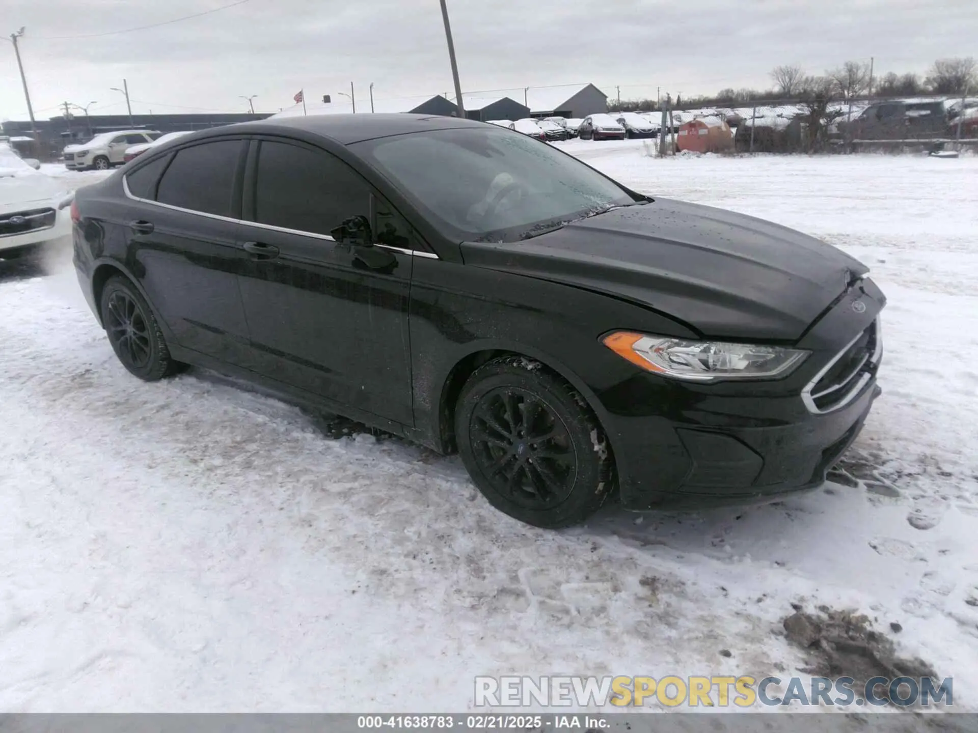 1 Photograph of a damaged car 3FA6P0HD2LR124486 FORD FUSION 2020
