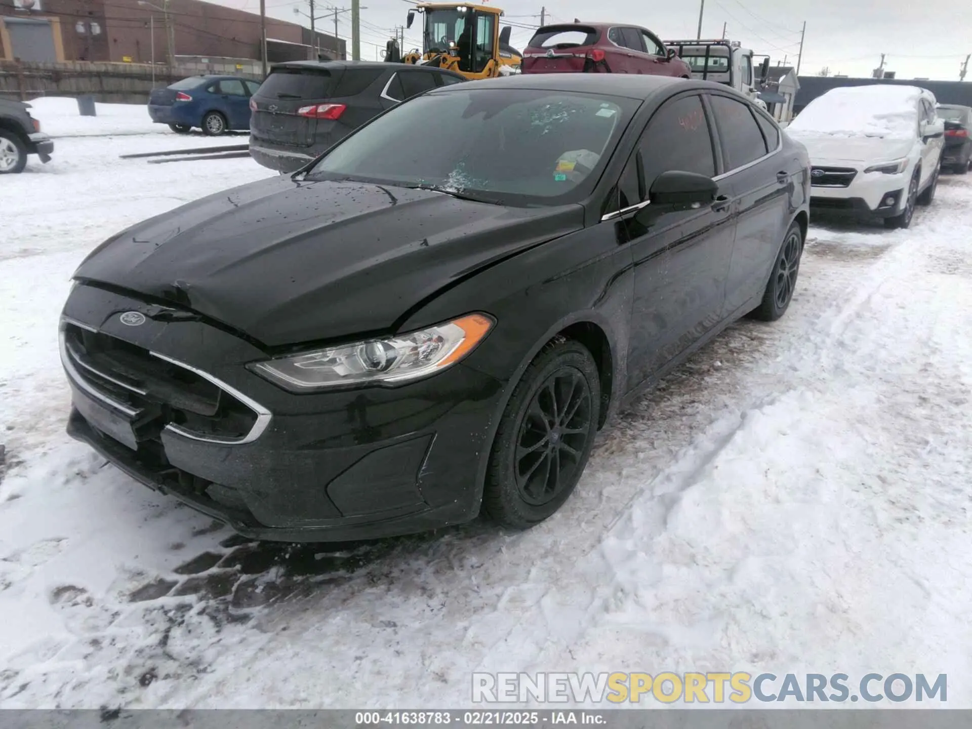 2 Photograph of a damaged car 3FA6P0HD2LR124486 FORD FUSION 2020