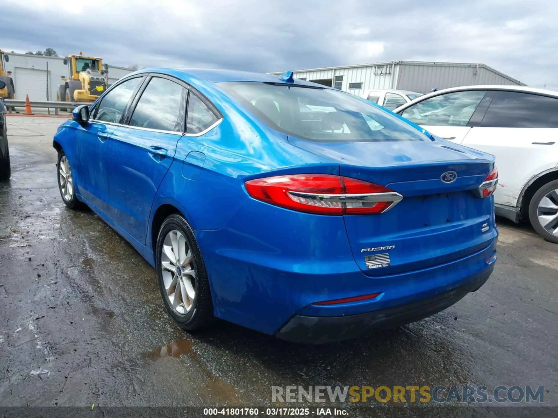 3 Photograph of a damaged car 3FA6P0HD2LR134659 FORD FUSION 2020