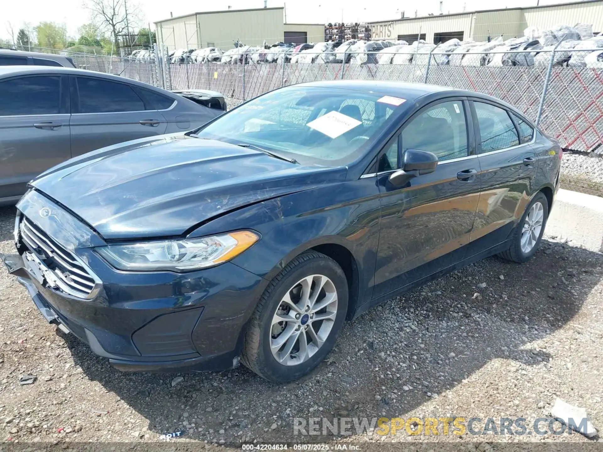 2 Photograph of a damaged car 3FA6P0HD2LR146620 FORD FUSION 2020
