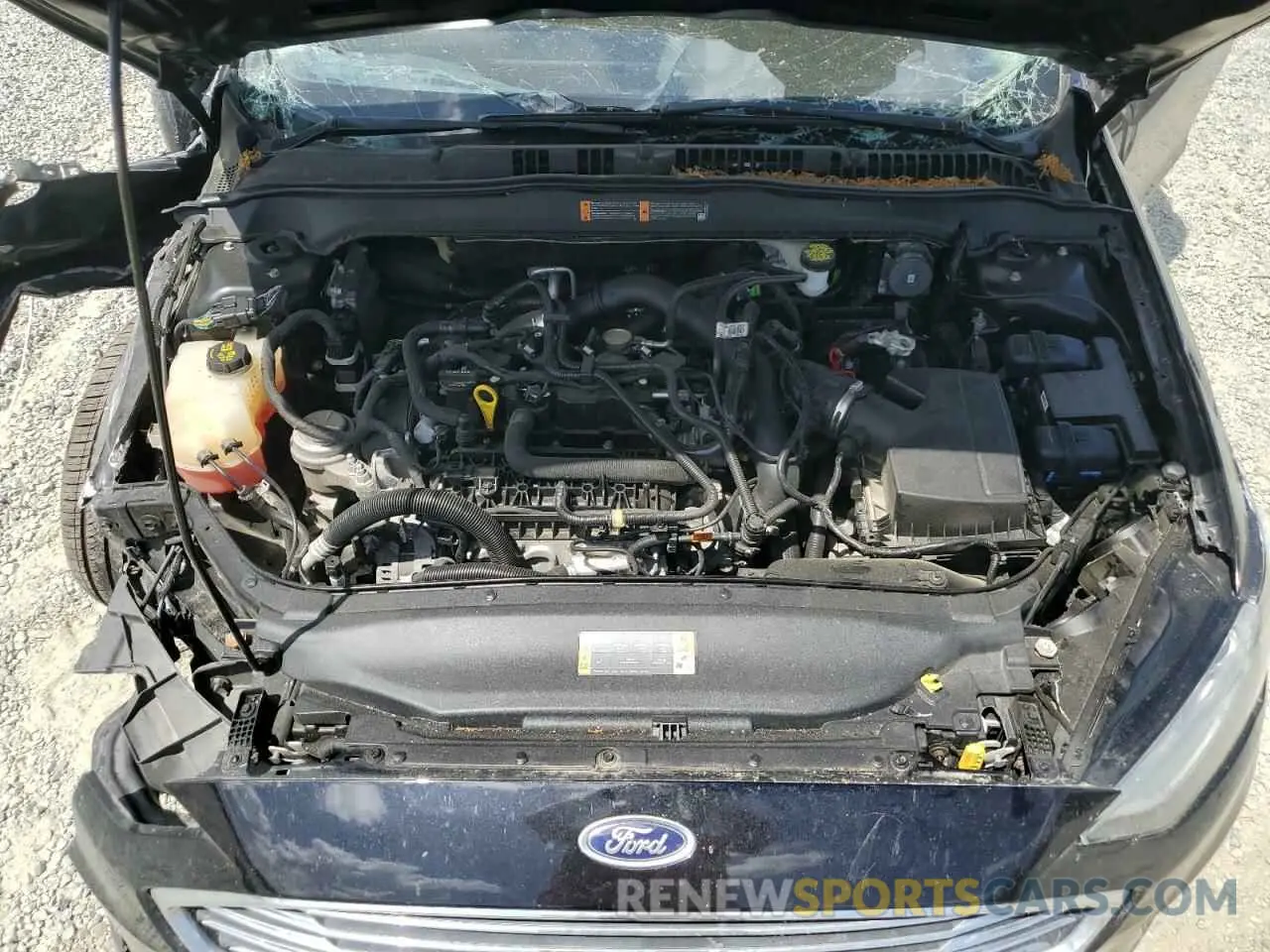 11 Photograph of a damaged car 3FA6P0HD2LR150490 FORD FUSION 2020