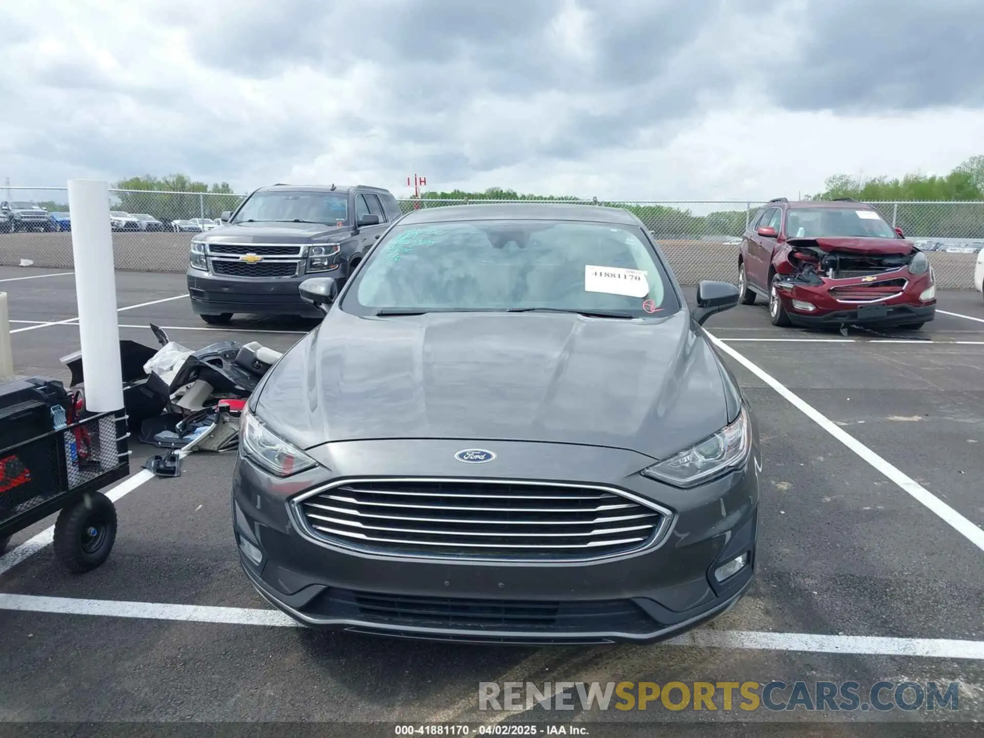 12 Photograph of a damaged car 3FA6P0HD2LR161148 FORD FUSION 2020