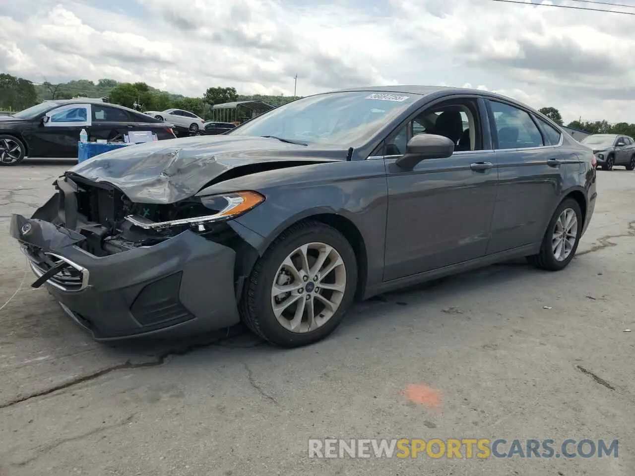 1 Photograph of a damaged car 3FA6P0HD2LR164955 FORD FUSION 2020
