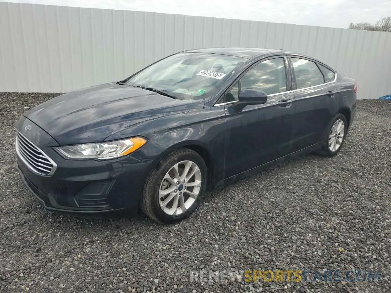 1 Photograph of a damaged car 3FA6P0HD2LR165149 FORD FUSION 2020