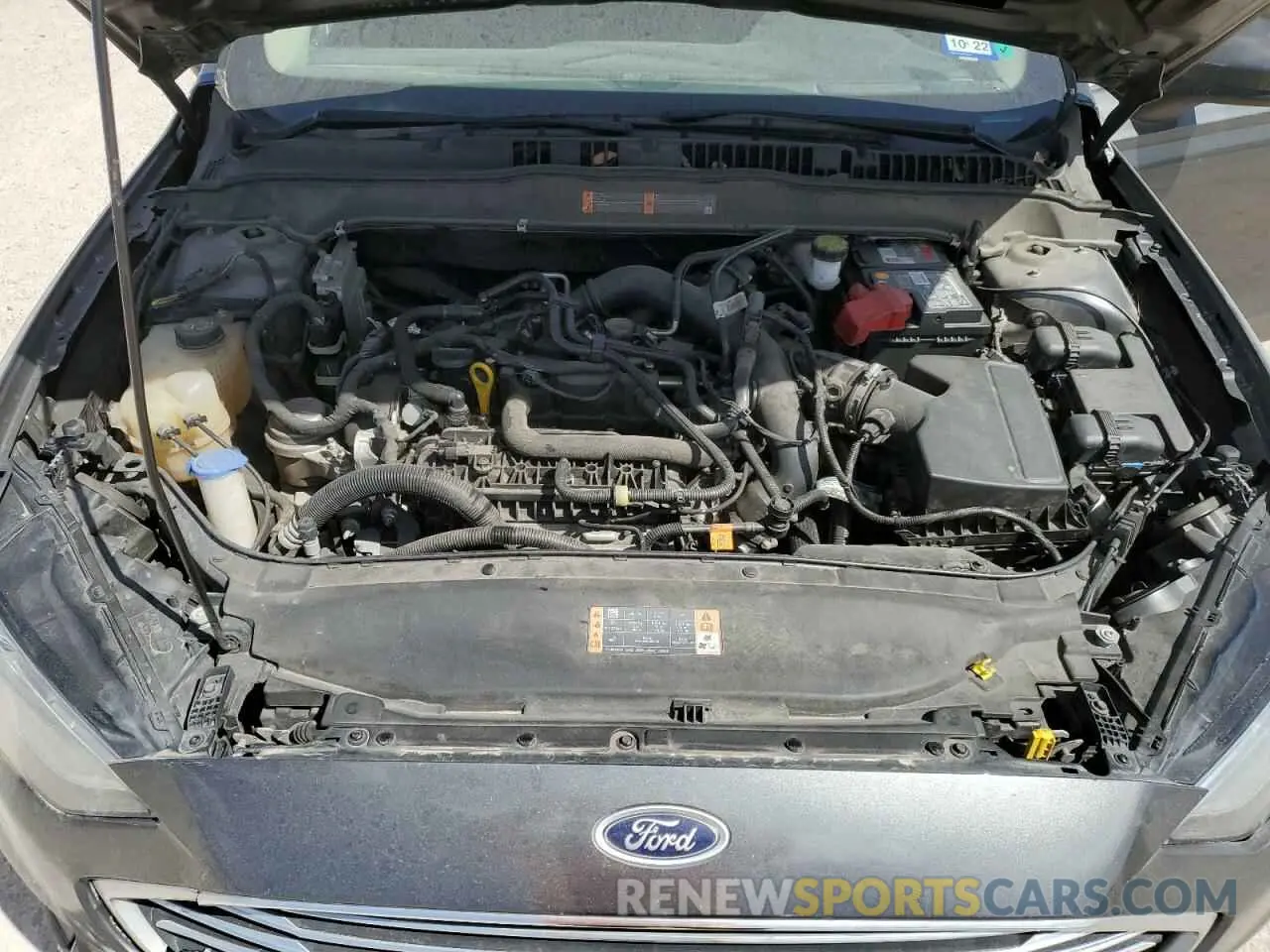 11 Photograph of a damaged car 3FA6P0HD2LR168245 FORD FUSION 2020