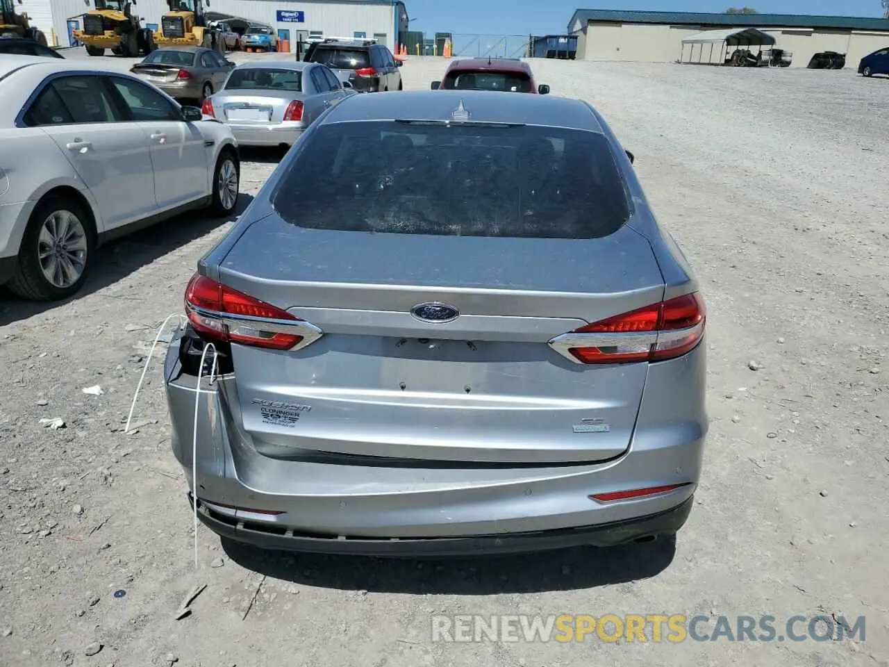 6 Photograph of a damaged car 3FA6P0HD2LR184283 FORD FUSION 2020