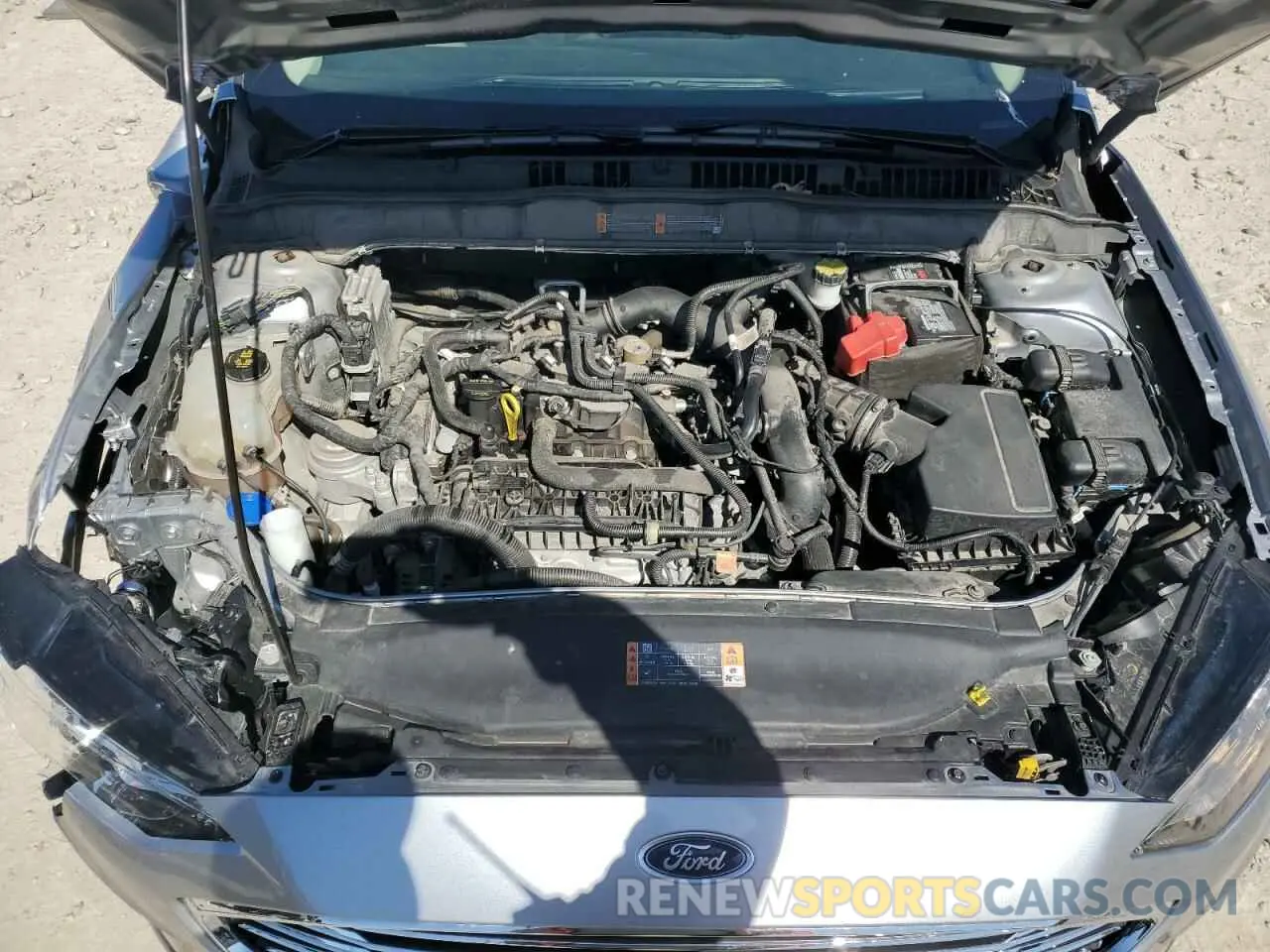 11 Photograph of a damaged car 3FA6P0HD2LR214401 FORD FUSION 2020