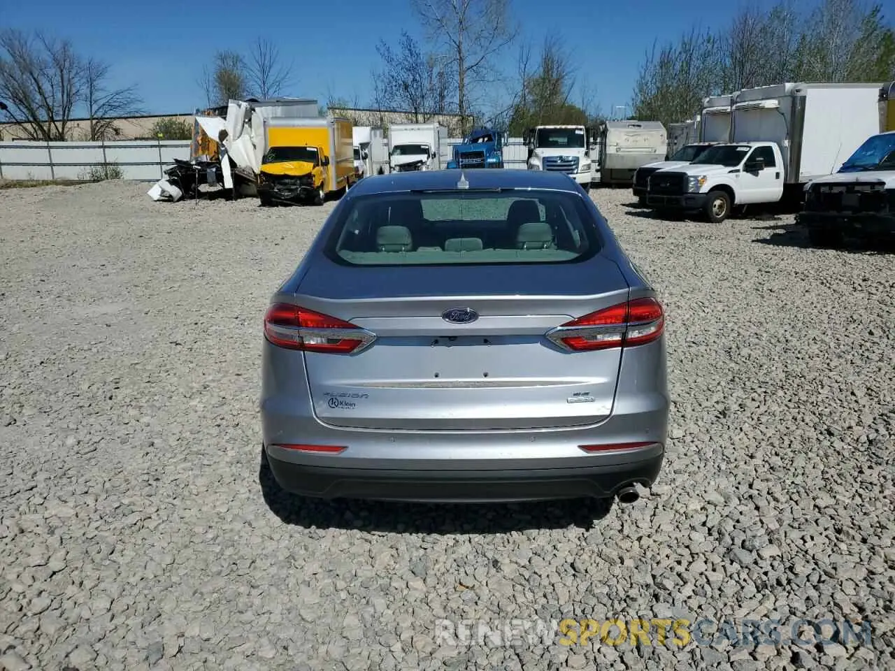 6 Photograph of a damaged car 3FA6P0HD2LR214401 FORD FUSION 2020