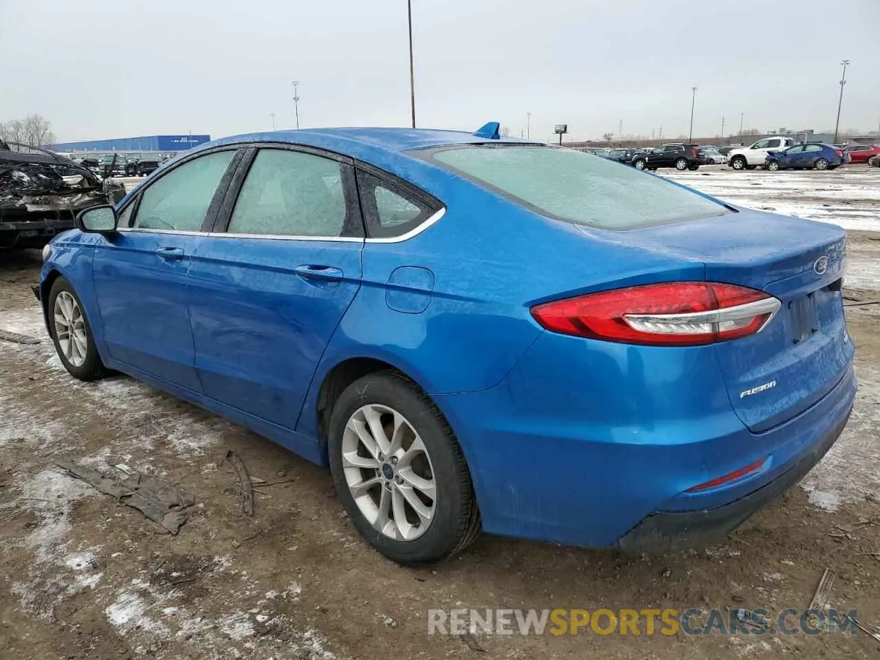 2 Photograph of a damaged car 3FA6P0HD2LR218741 FORD FUSION 2020