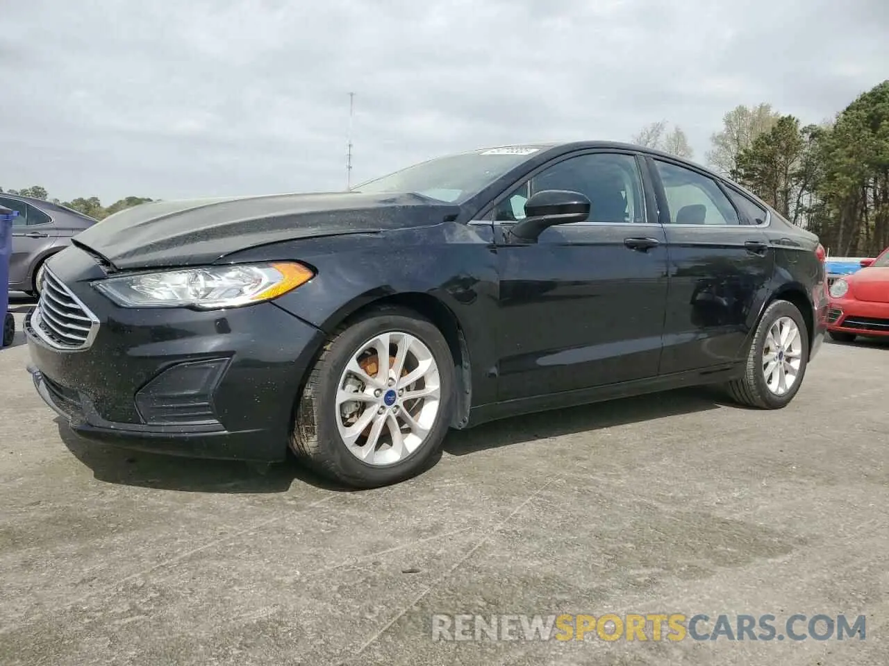 1 Photograph of a damaged car 3FA6P0HD2LR253926 FORD FUSION 2020