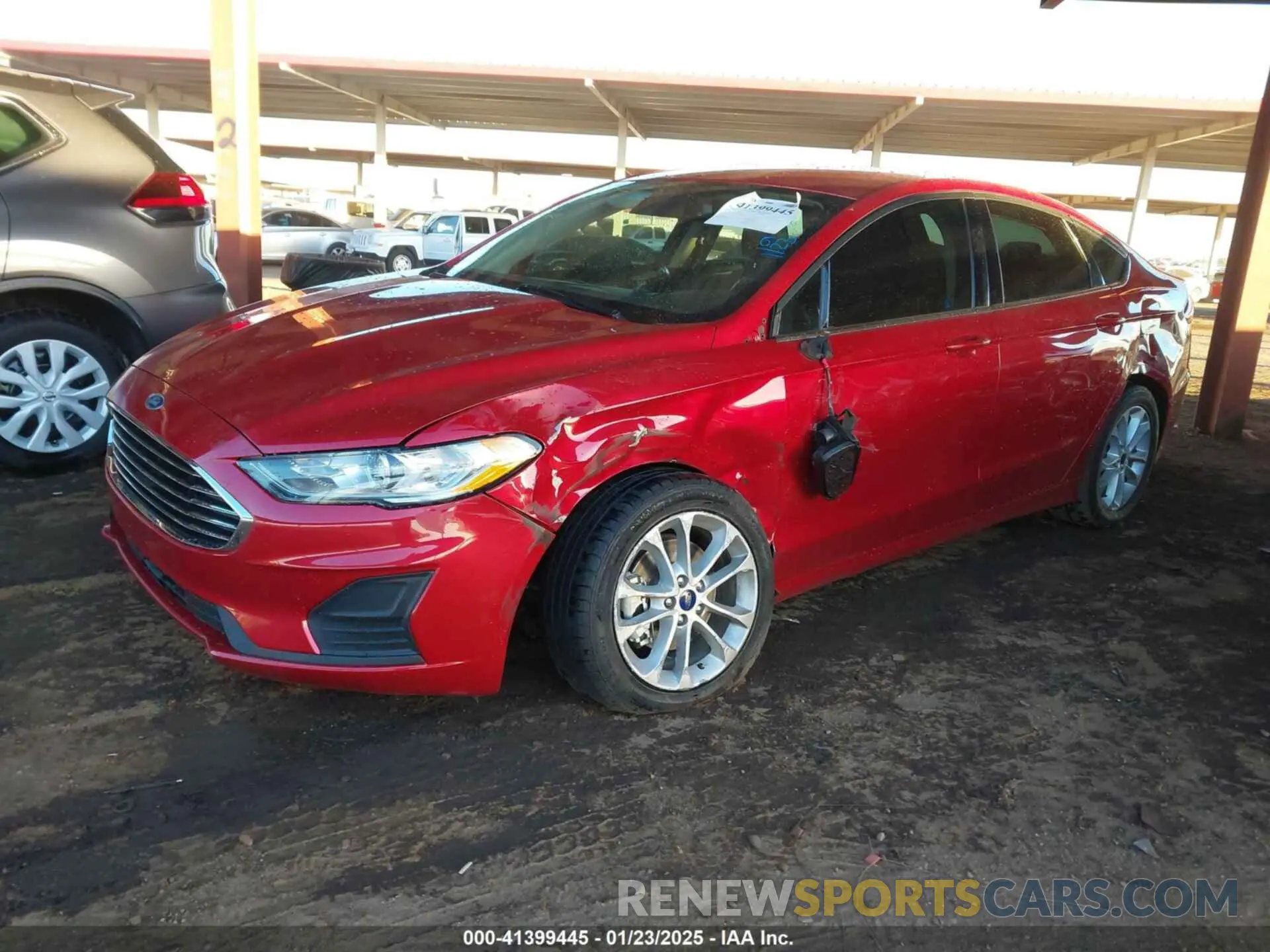 2 Photograph of a damaged car 3FA6P0HD2LR264831 FORD FUSION 2020