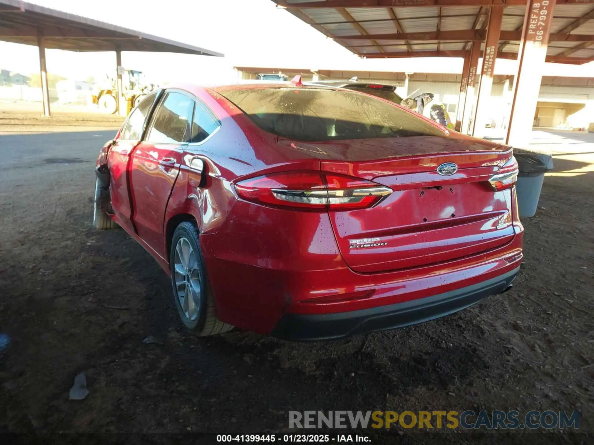 3 Photograph of a damaged car 3FA6P0HD2LR264831 FORD FUSION 2020