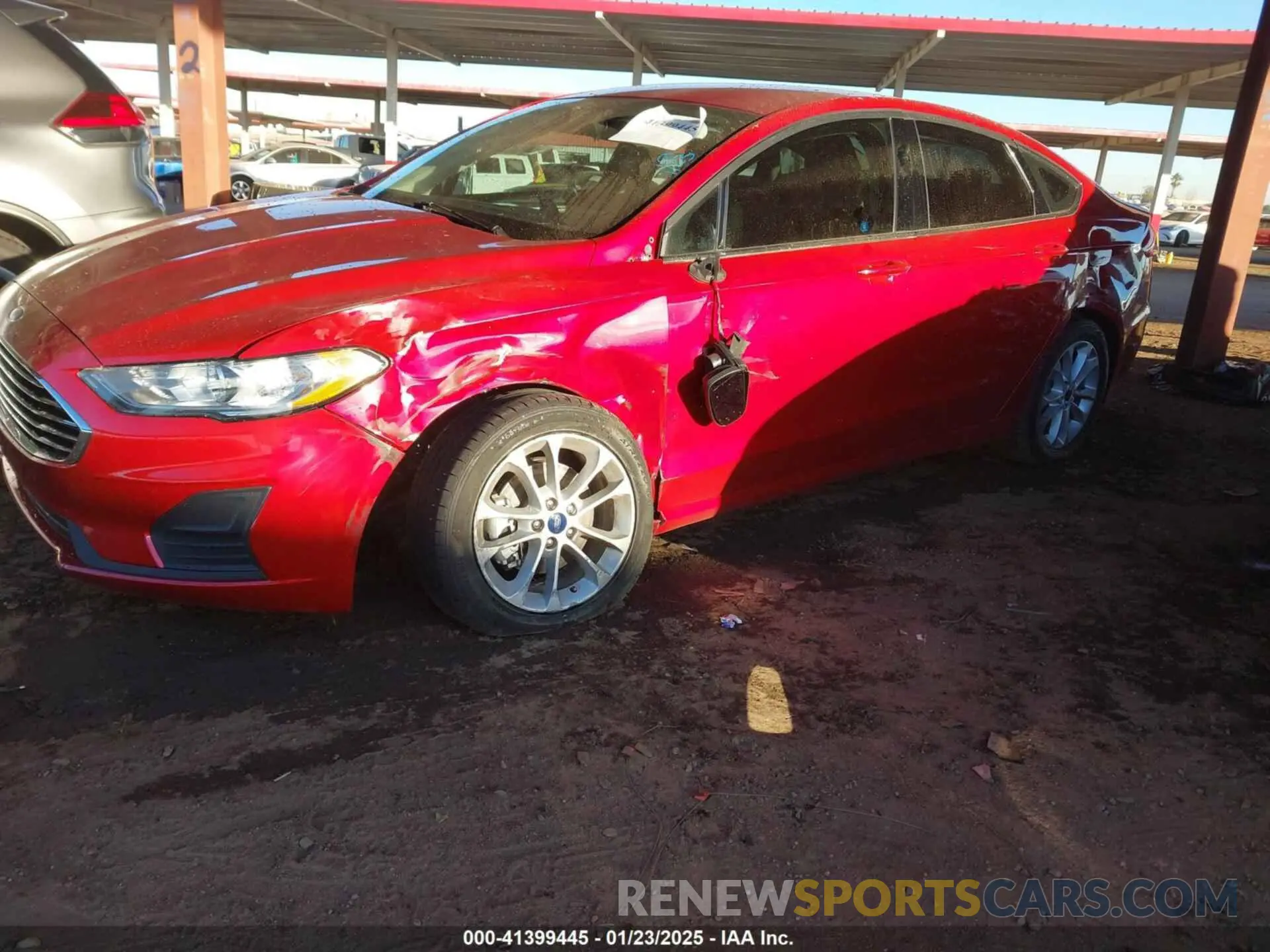 6 Photograph of a damaged car 3FA6P0HD2LR264831 FORD FUSION 2020