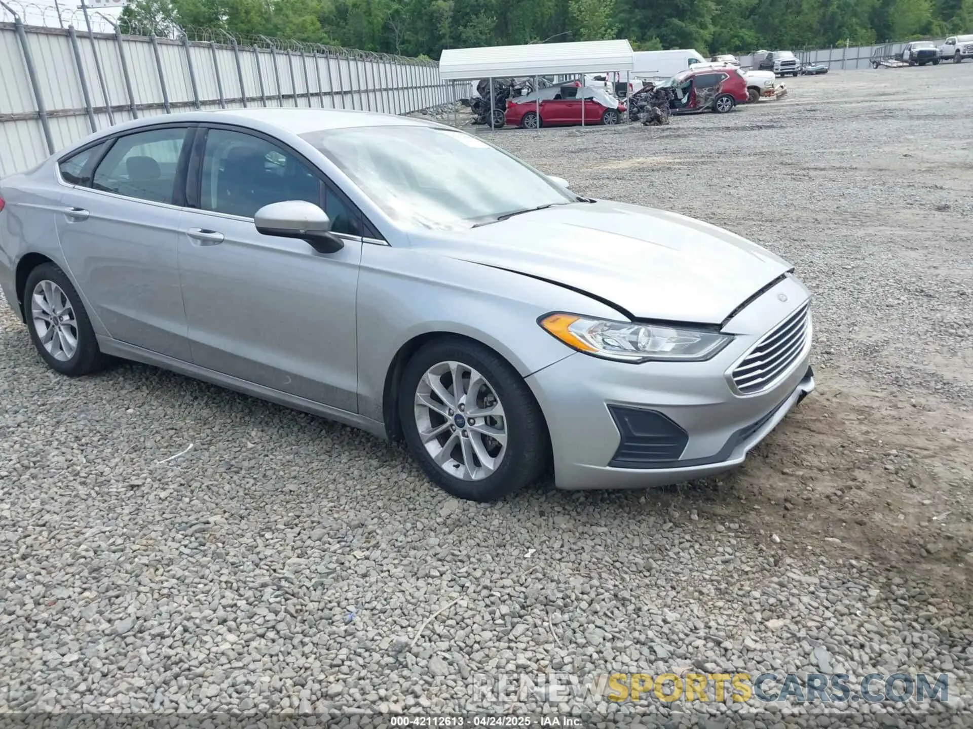 1 Photograph of a damaged car 3FA6P0HD3LR103307 FORD FUSION 2020