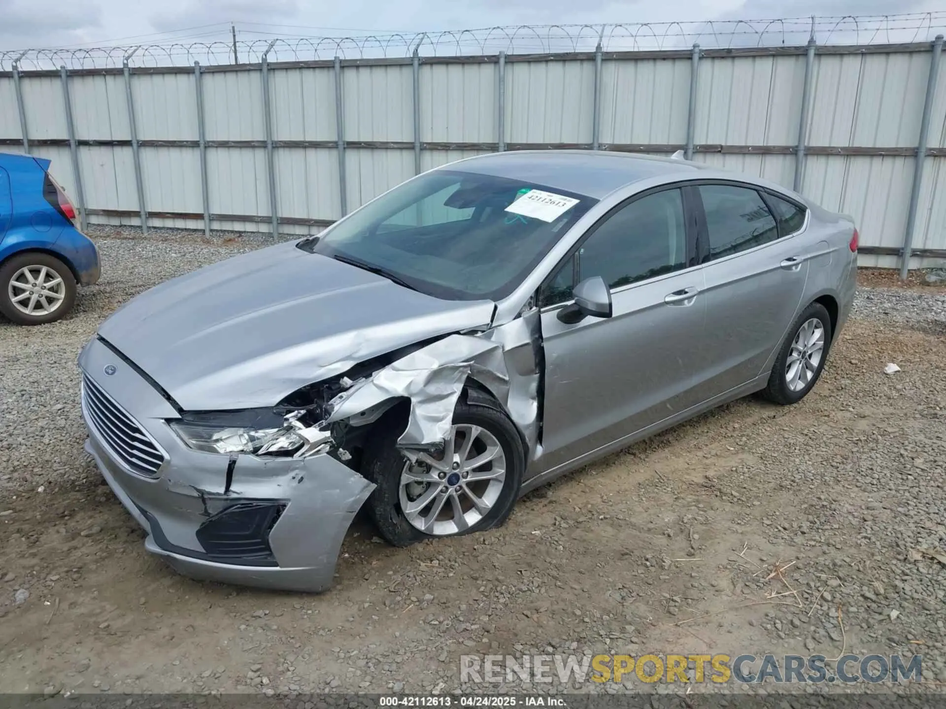 2 Photograph of a damaged car 3FA6P0HD3LR103307 FORD FUSION 2020