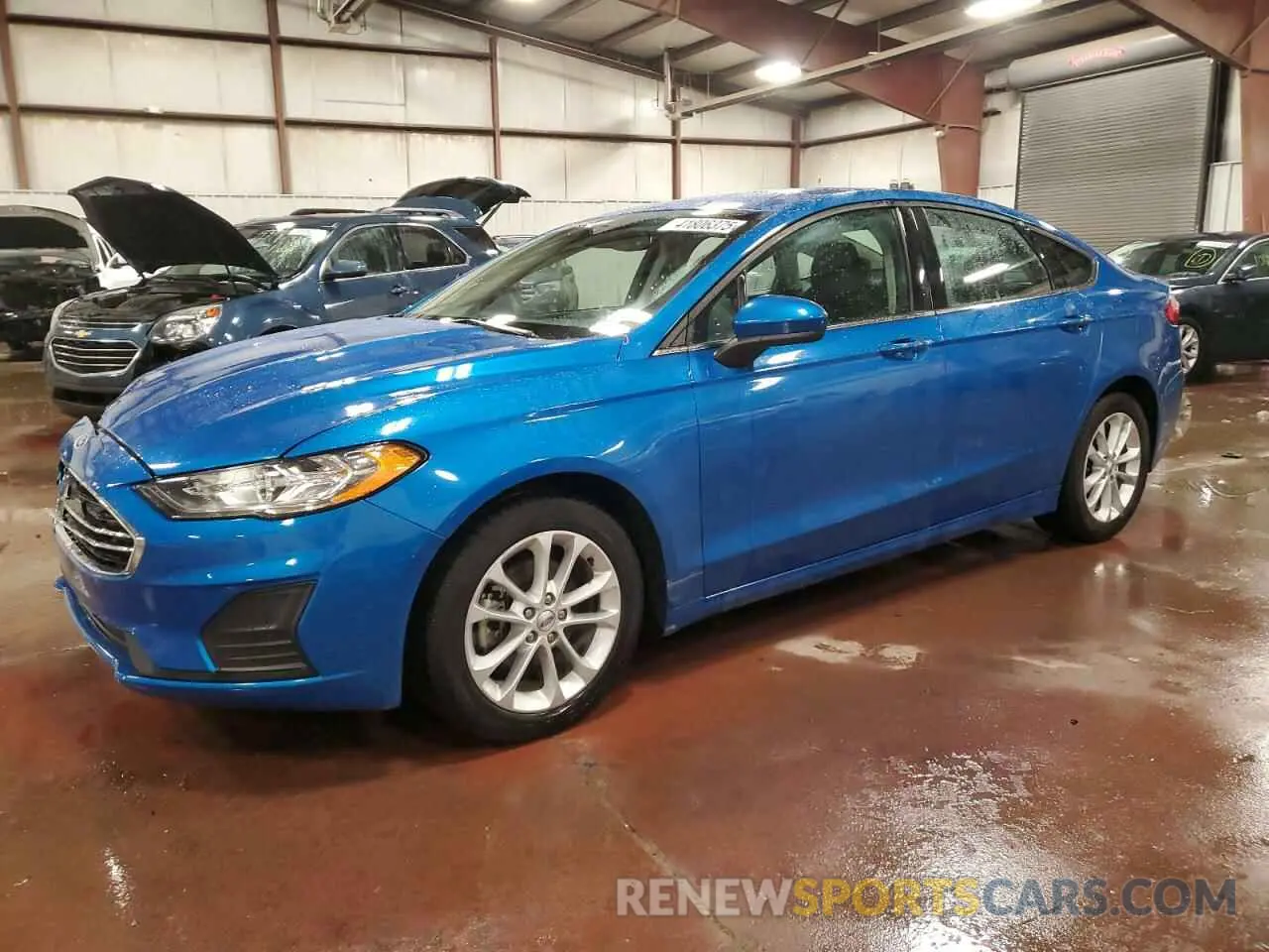 1 Photograph of a damaged car 3FA6P0HD3LR110693 FORD FUSION 2020
