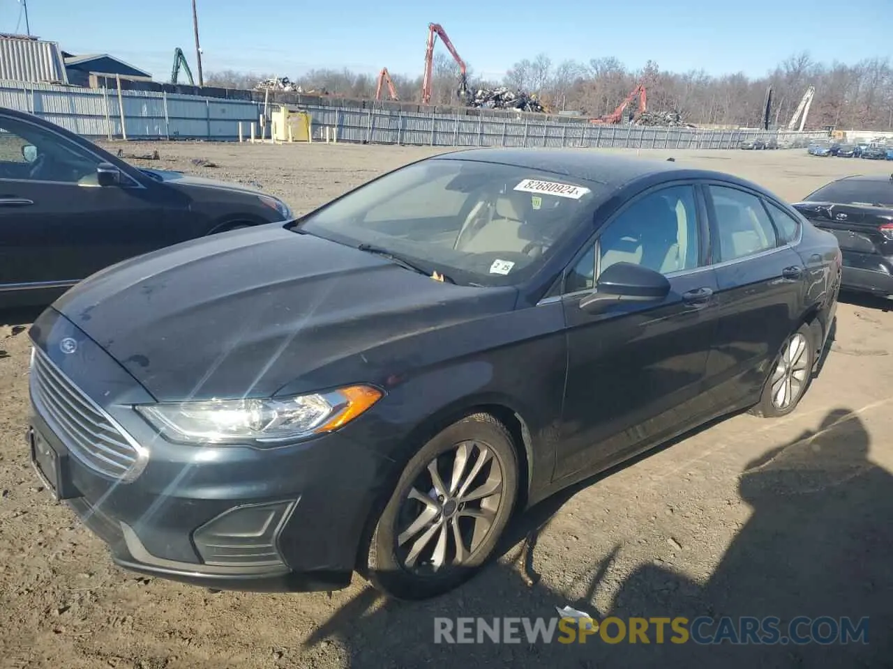 1 Photograph of a damaged car 3FA6P0HD3LR121550 FORD FUSION 2020