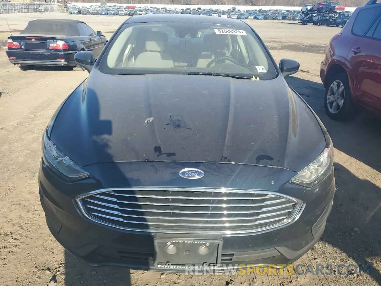 5 Photograph of a damaged car 3FA6P0HD3LR121550 FORD FUSION 2020