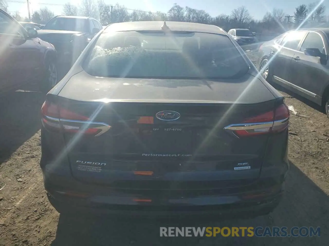 6 Photograph of a damaged car 3FA6P0HD3LR121550 FORD FUSION 2020