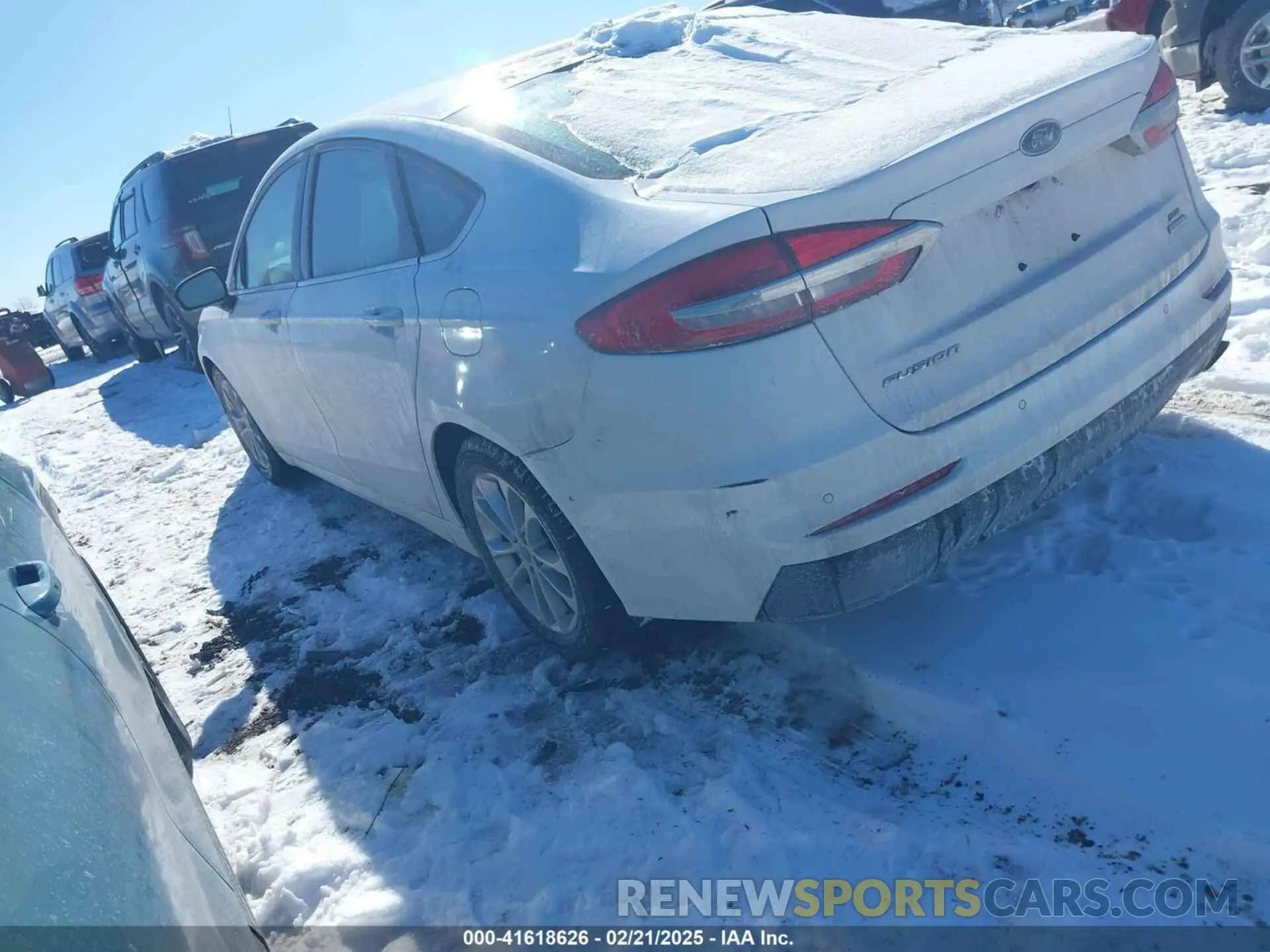 3 Photograph of a damaged car 3FA6P0HD3LR146853 FORD FUSION 2020