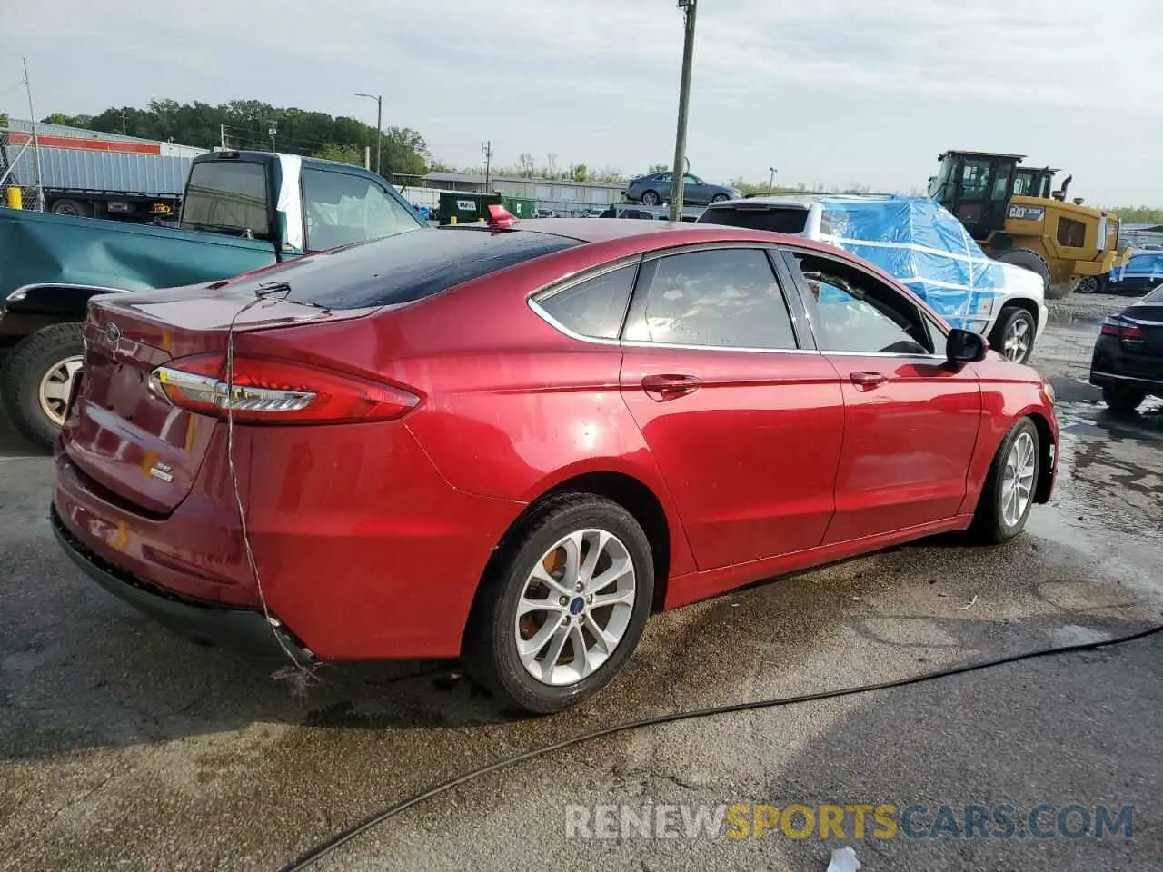 3 Photograph of a damaged car 3FA6P0HD3LR159988 FORD FUSION 2020