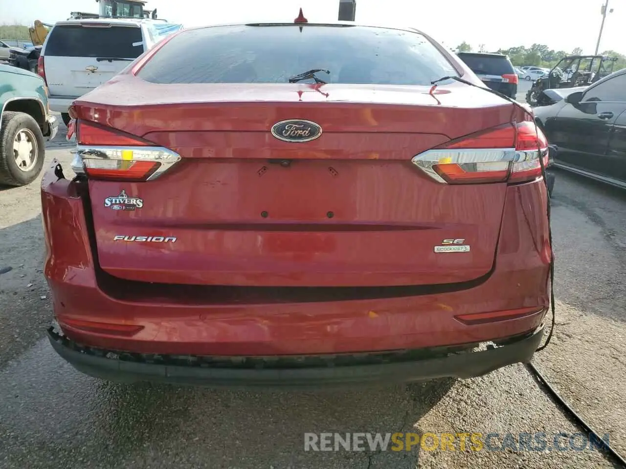 6 Photograph of a damaged car 3FA6P0HD3LR159988 FORD FUSION 2020