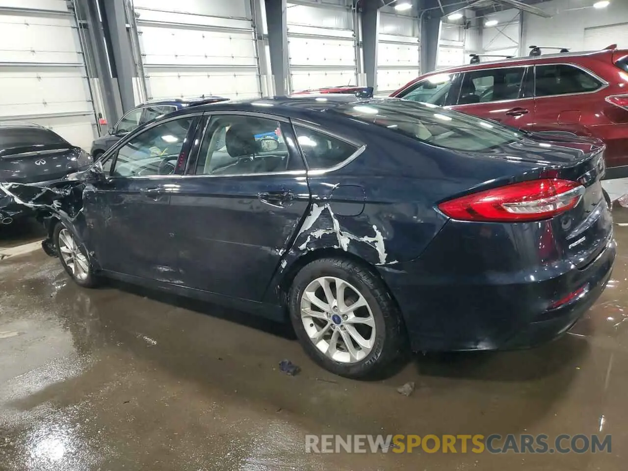 2 Photograph of a damaged car 3FA6P0HD3LR163135 FORD FUSION 2020