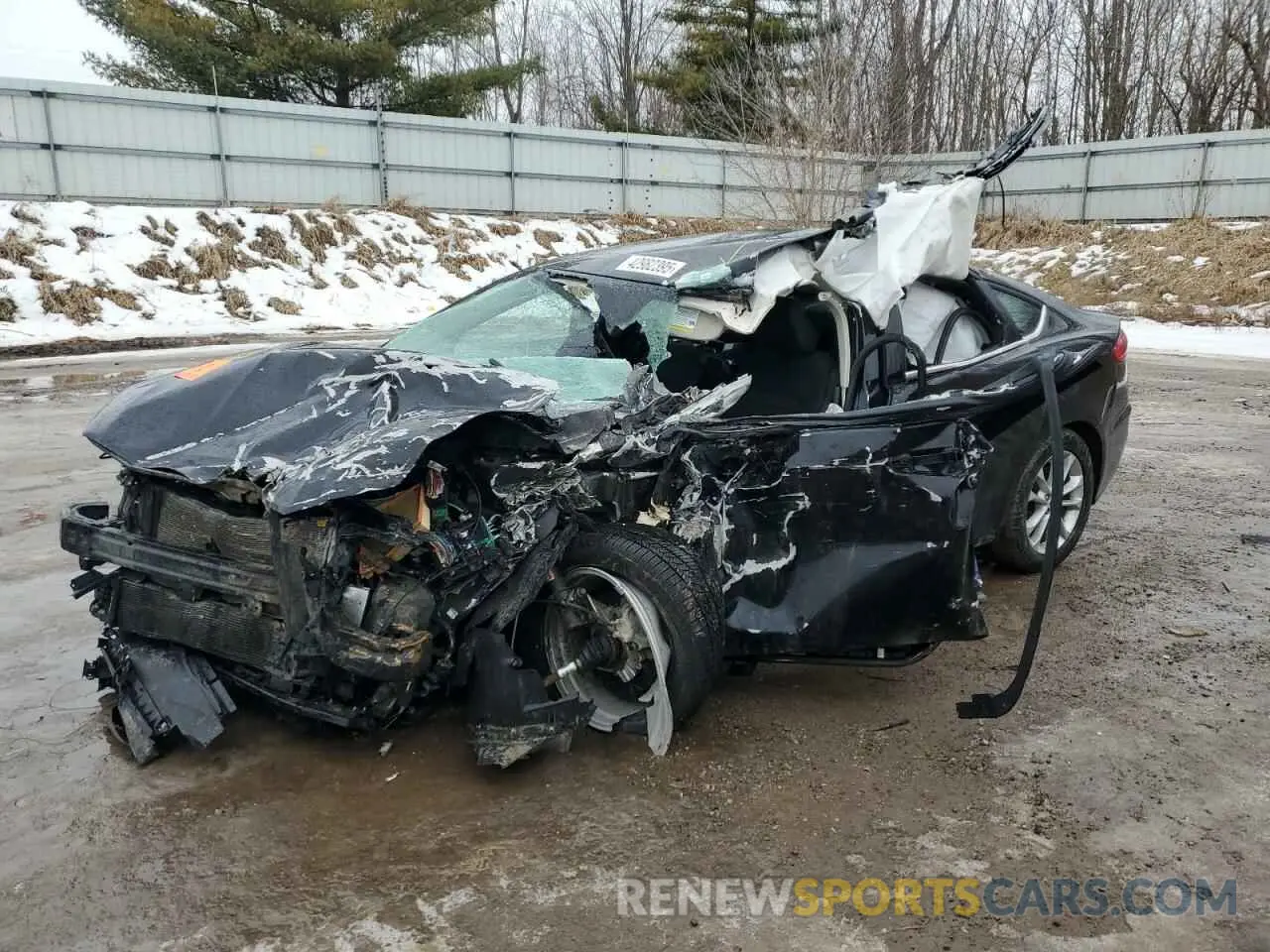 1 Photograph of a damaged car 3FA6P0HD3LR166861 FORD FUSION 2020