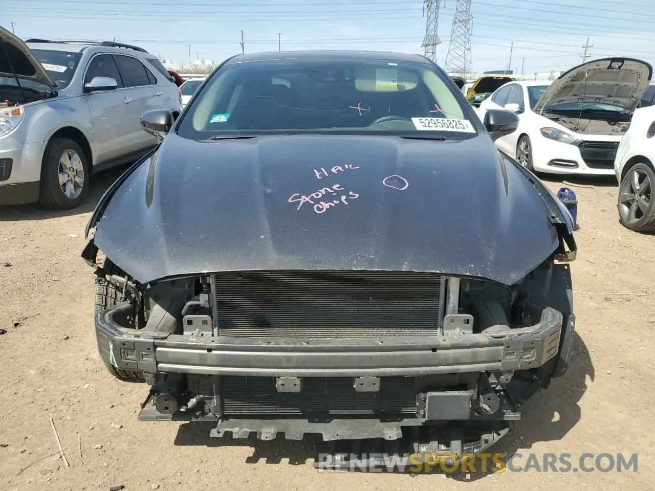 5 Photograph of a damaged car 3FA6P0HD3LR185507 FORD FUSION 2020