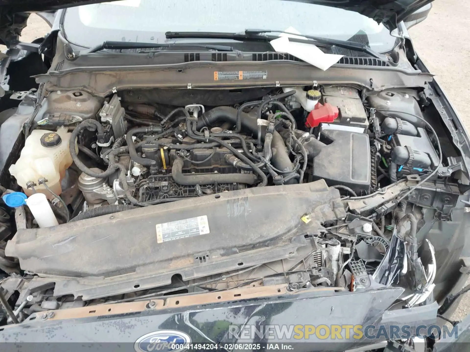 10 Photograph of a damaged car 3FA6P0HD3LR188567 FORD FUSION 2020
