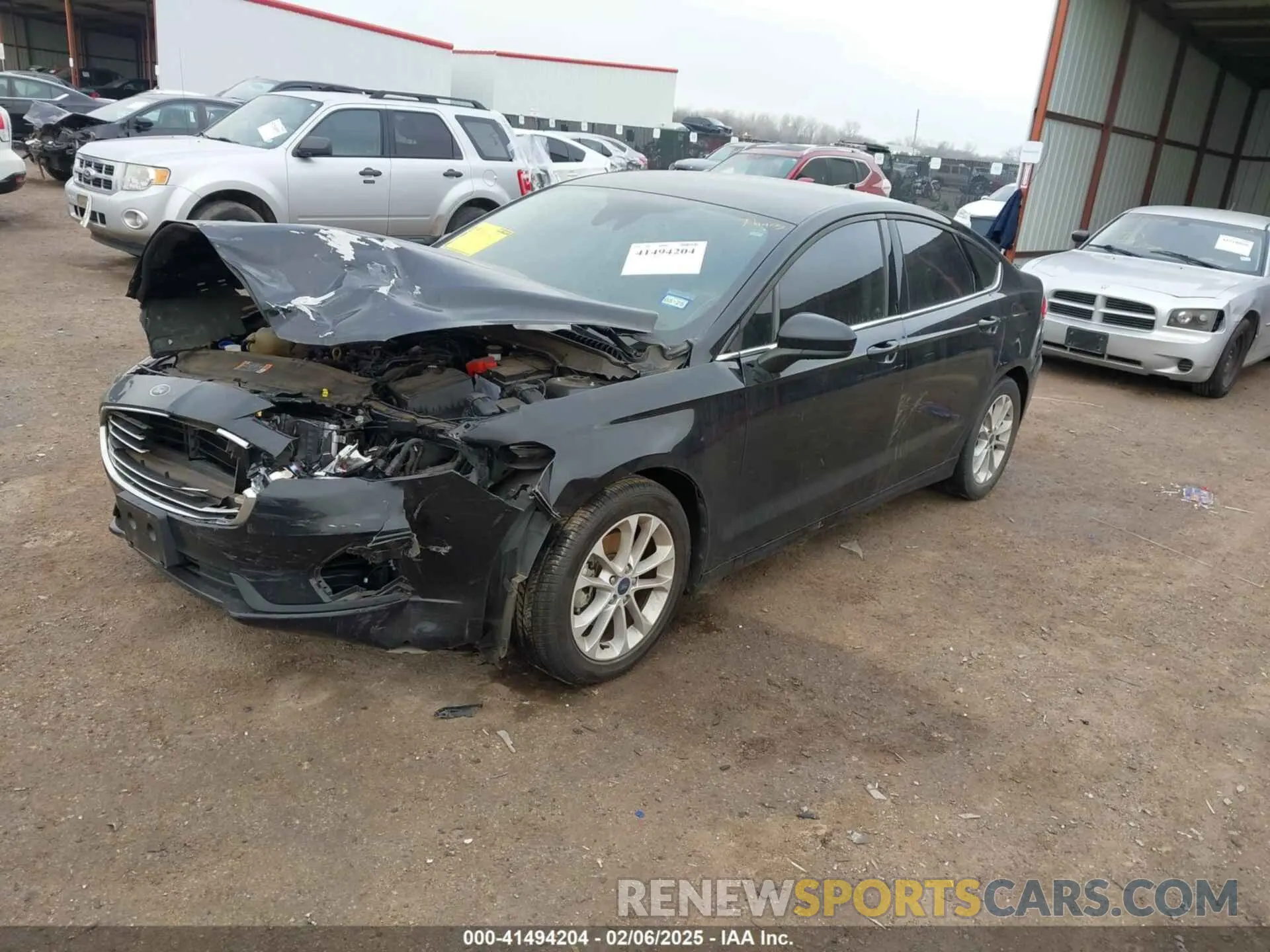2 Photograph of a damaged car 3FA6P0HD3LR188567 FORD FUSION 2020