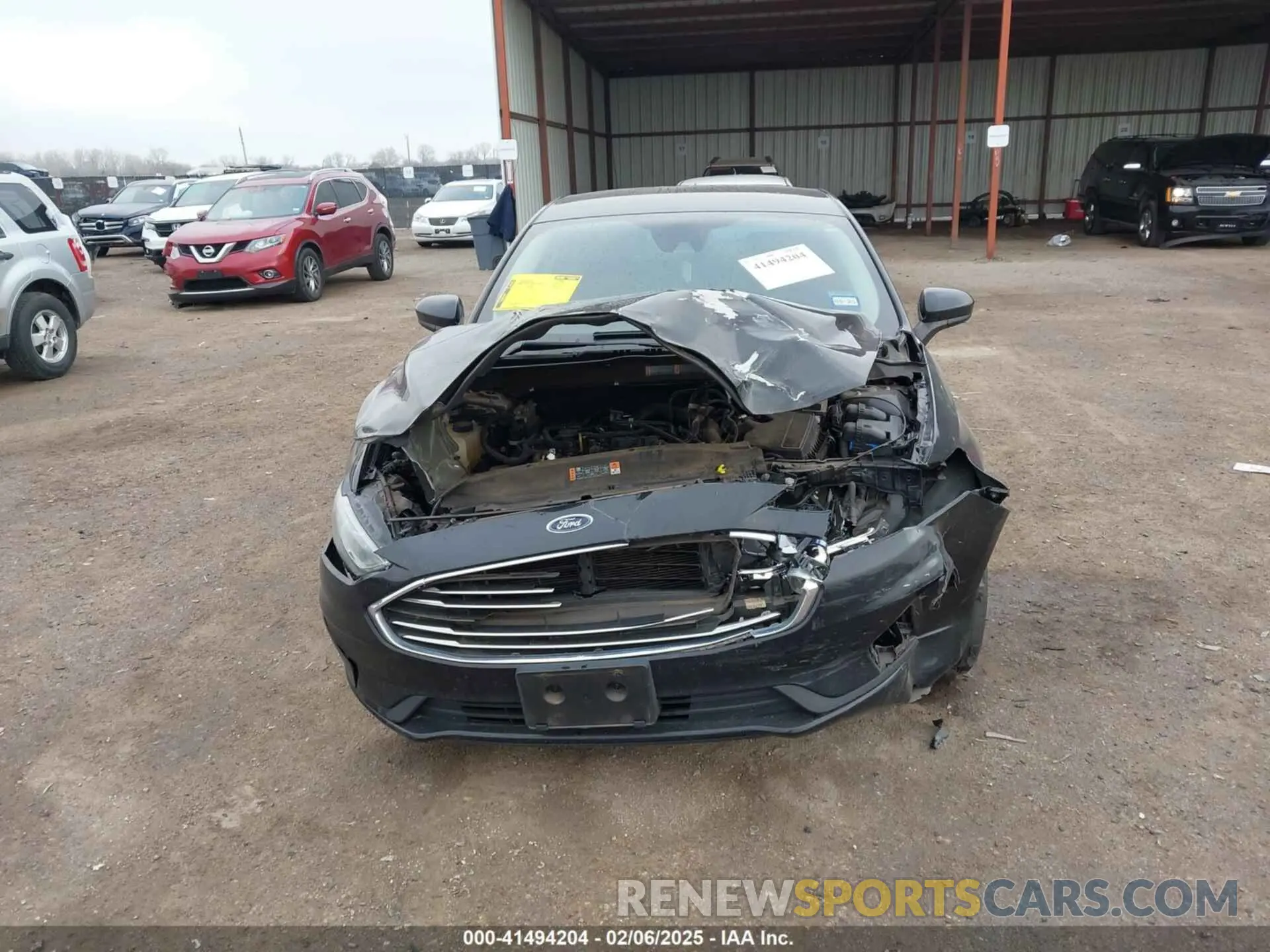 6 Photograph of a damaged car 3FA6P0HD3LR188567 FORD FUSION 2020