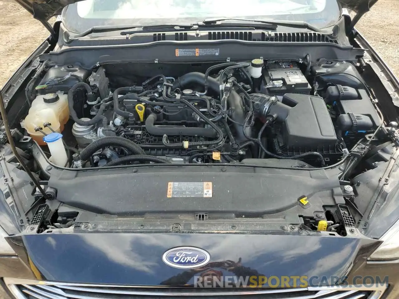 11 Photograph of a damaged car 3FA6P0HD3LR191484 FORD FUSION 2020