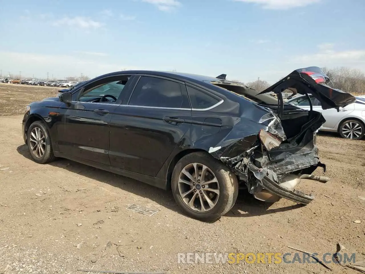 2 Photograph of a damaged car 3FA6P0HD3LR191484 FORD FUSION 2020