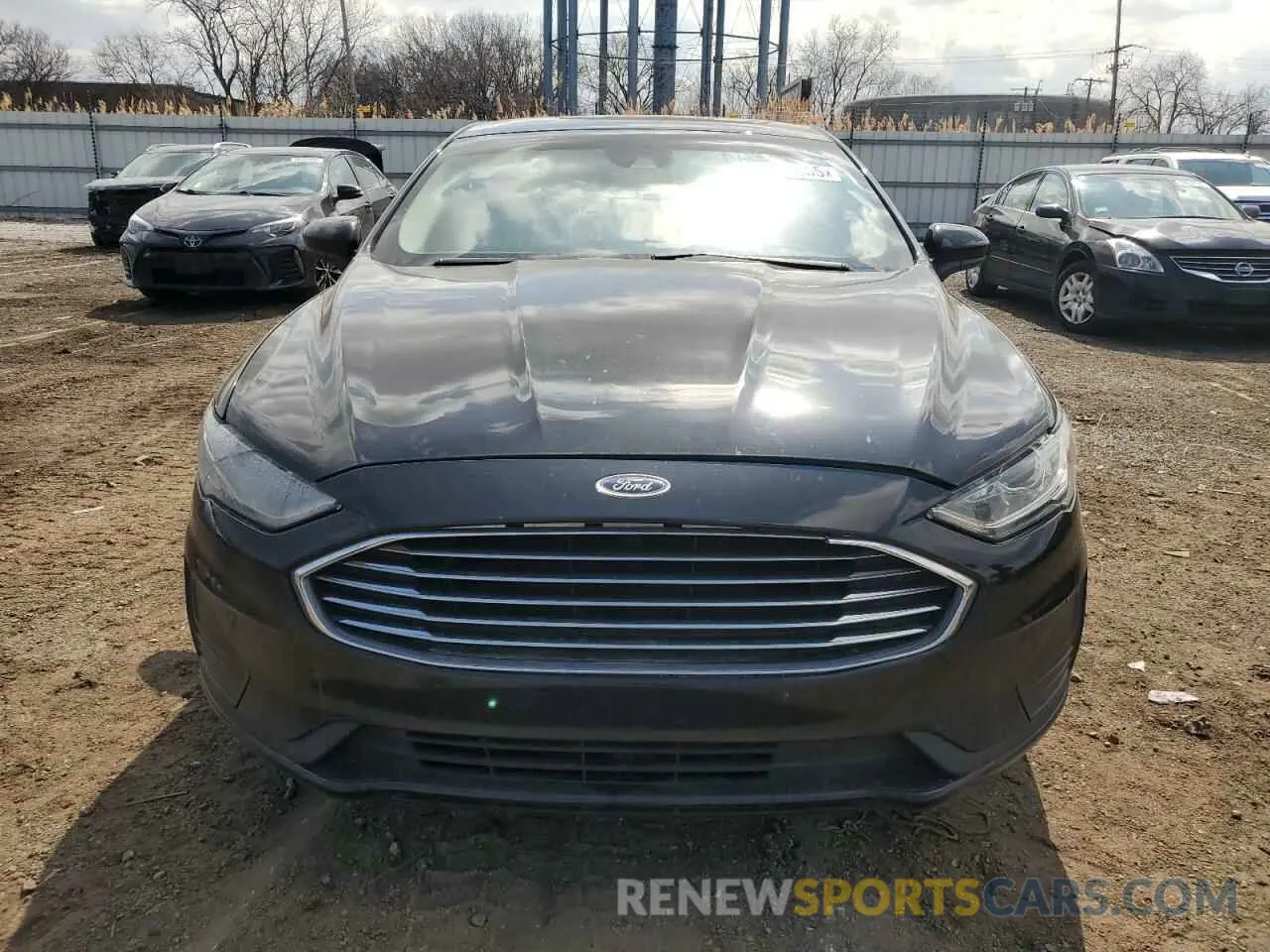 5 Photograph of a damaged car 3FA6P0HD3LR191484 FORD FUSION 2020