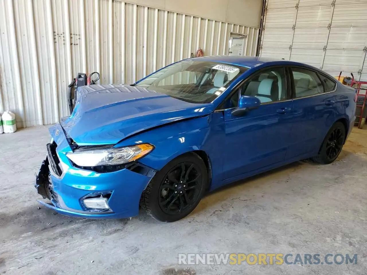 1 Photograph of a damaged car 3FA6P0HD3LR225634 FORD FUSION 2020