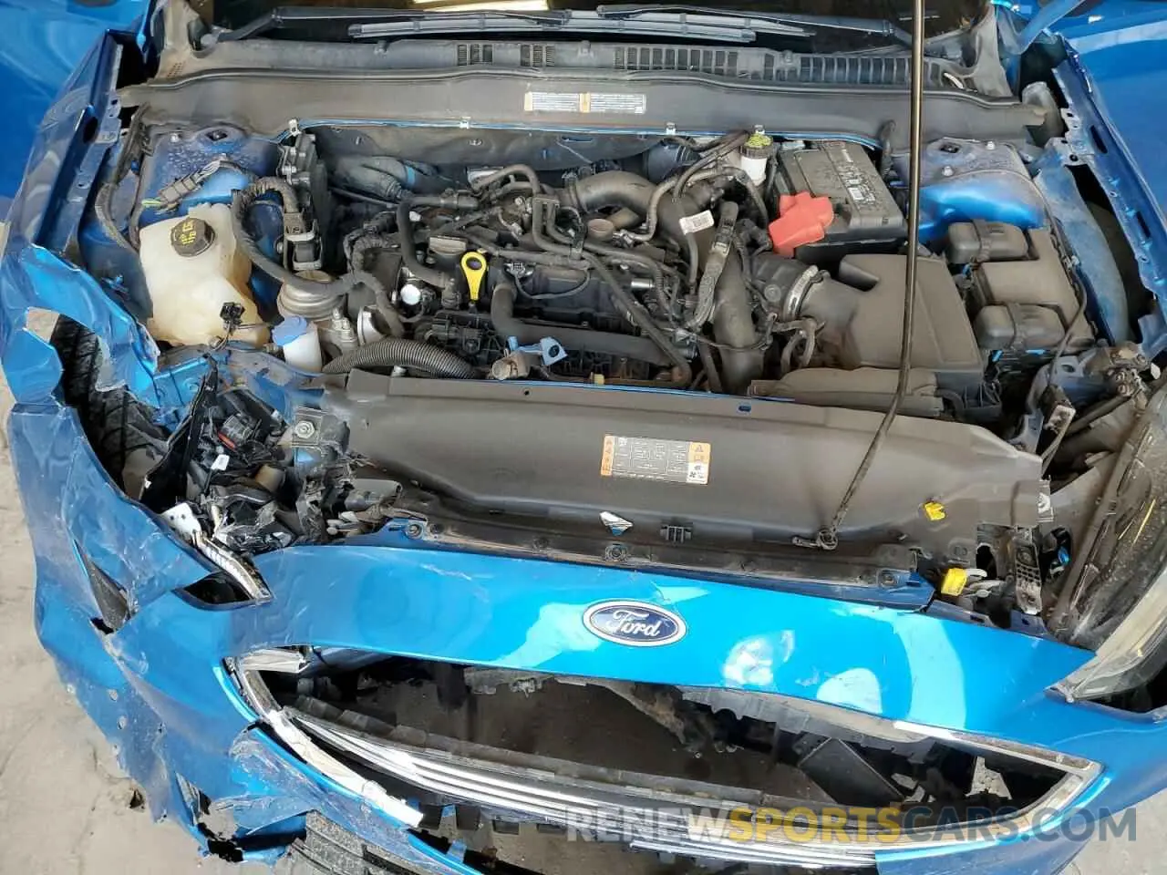 11 Photograph of a damaged car 3FA6P0HD3LR225634 FORD FUSION 2020