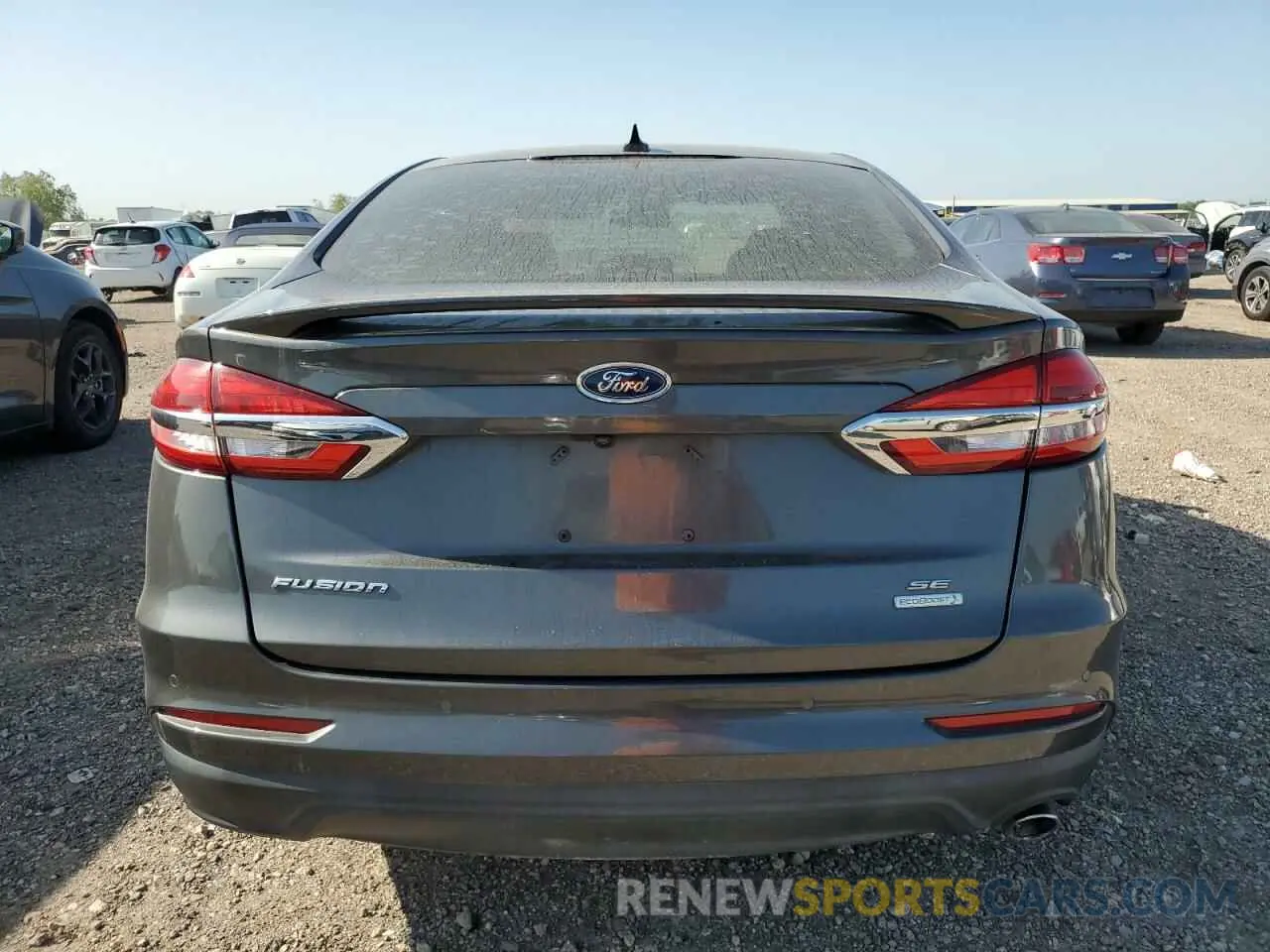 6 Photograph of a damaged car 3FA6P0HD3LR229733 FORD FUSION 2020
