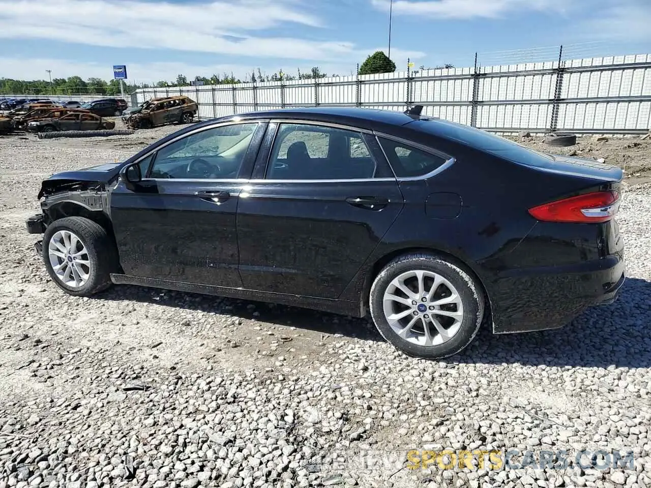 2 Photograph of a damaged car 3FA6P0HD3LR230011 FORD FUSION 2020