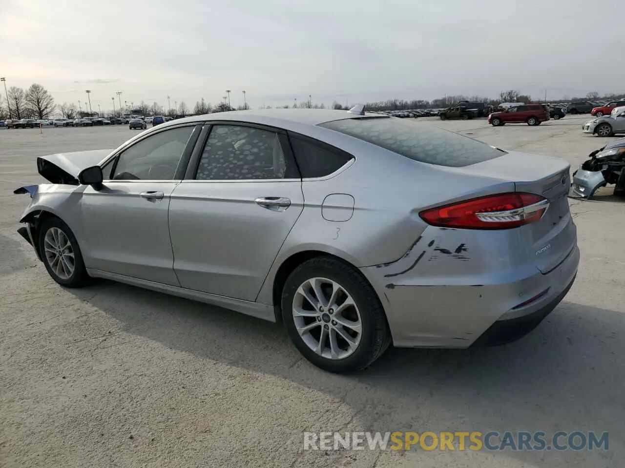 2 Photograph of a damaged car 3FA6P0HD3LR247584 FORD FUSION 2020