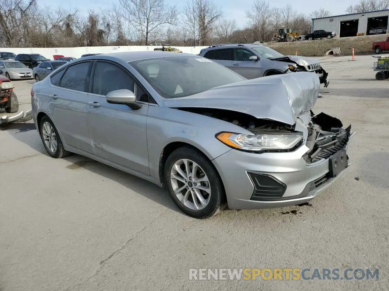 4 Photograph of a damaged car 3FA6P0HD3LR247584 FORD FUSION 2020