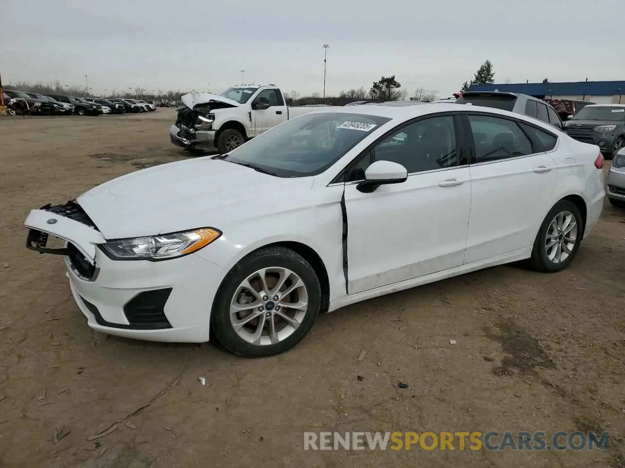1 Photograph of a damaged car 3FA6P0HD3LR250467 FORD FUSION 2020