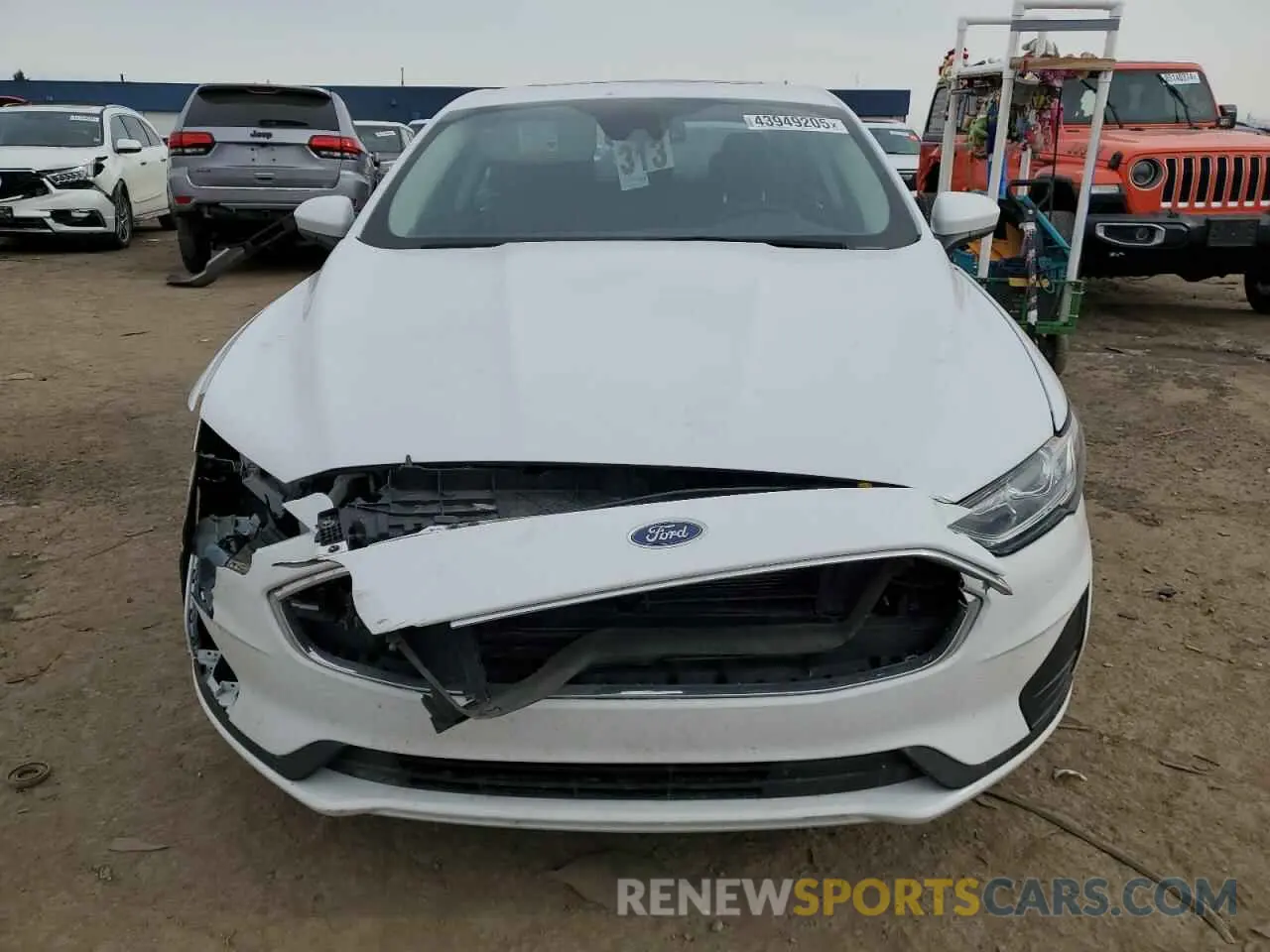 5 Photograph of a damaged car 3FA6P0HD3LR250467 FORD FUSION 2020