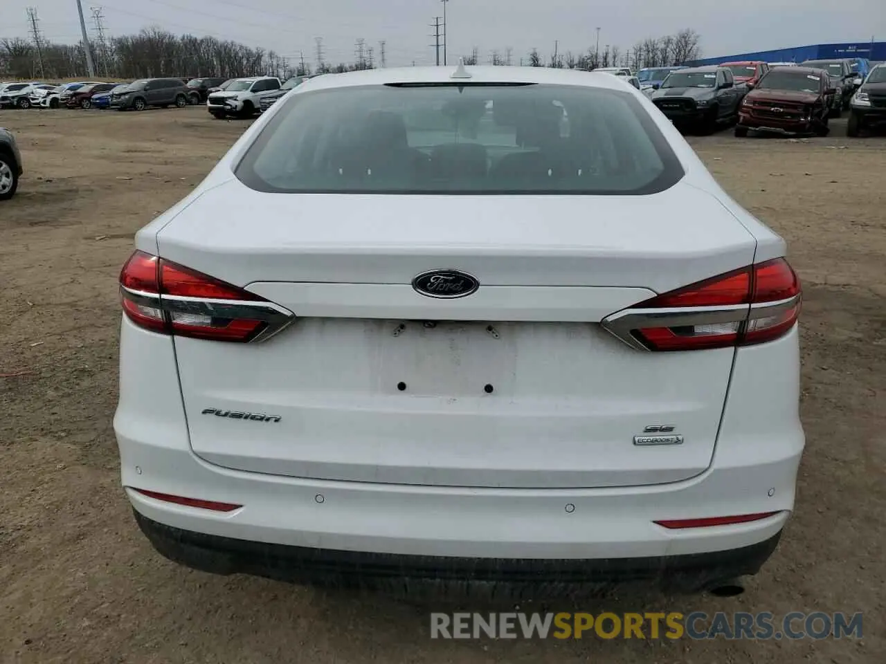 6 Photograph of a damaged car 3FA6P0HD3LR250467 FORD FUSION 2020