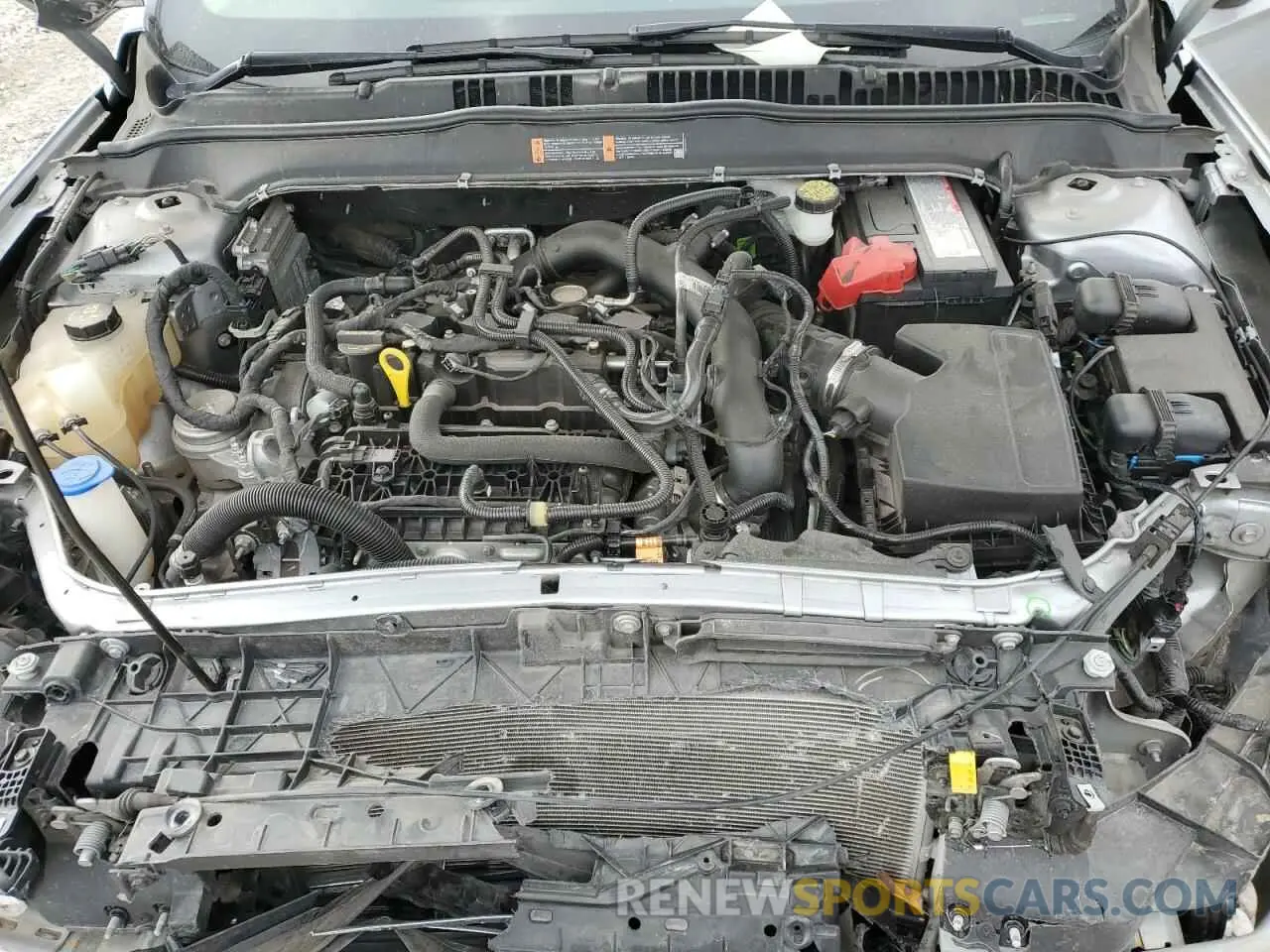 11 Photograph of a damaged car 3FA6P0HD3LR257015 FORD FUSION 2020