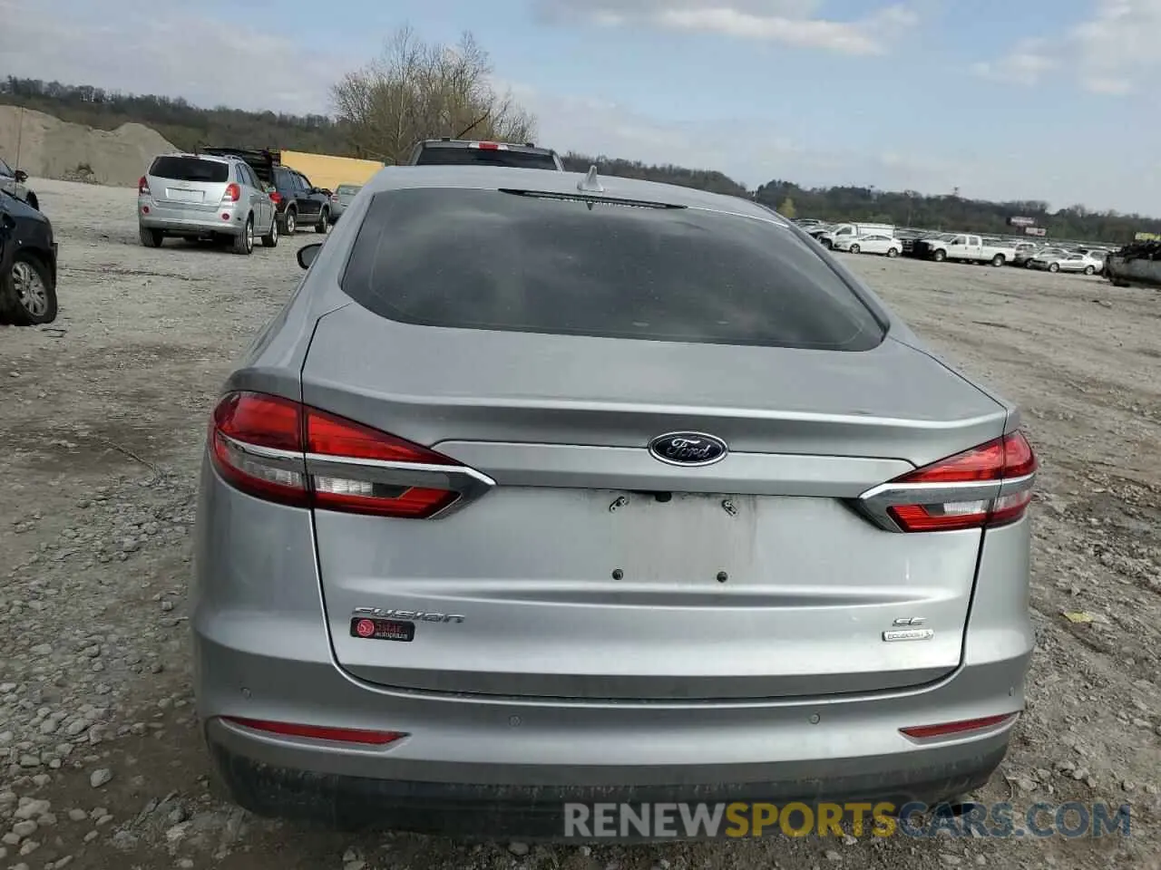 6 Photograph of a damaged car 3FA6P0HD3LR257015 FORD FUSION 2020
