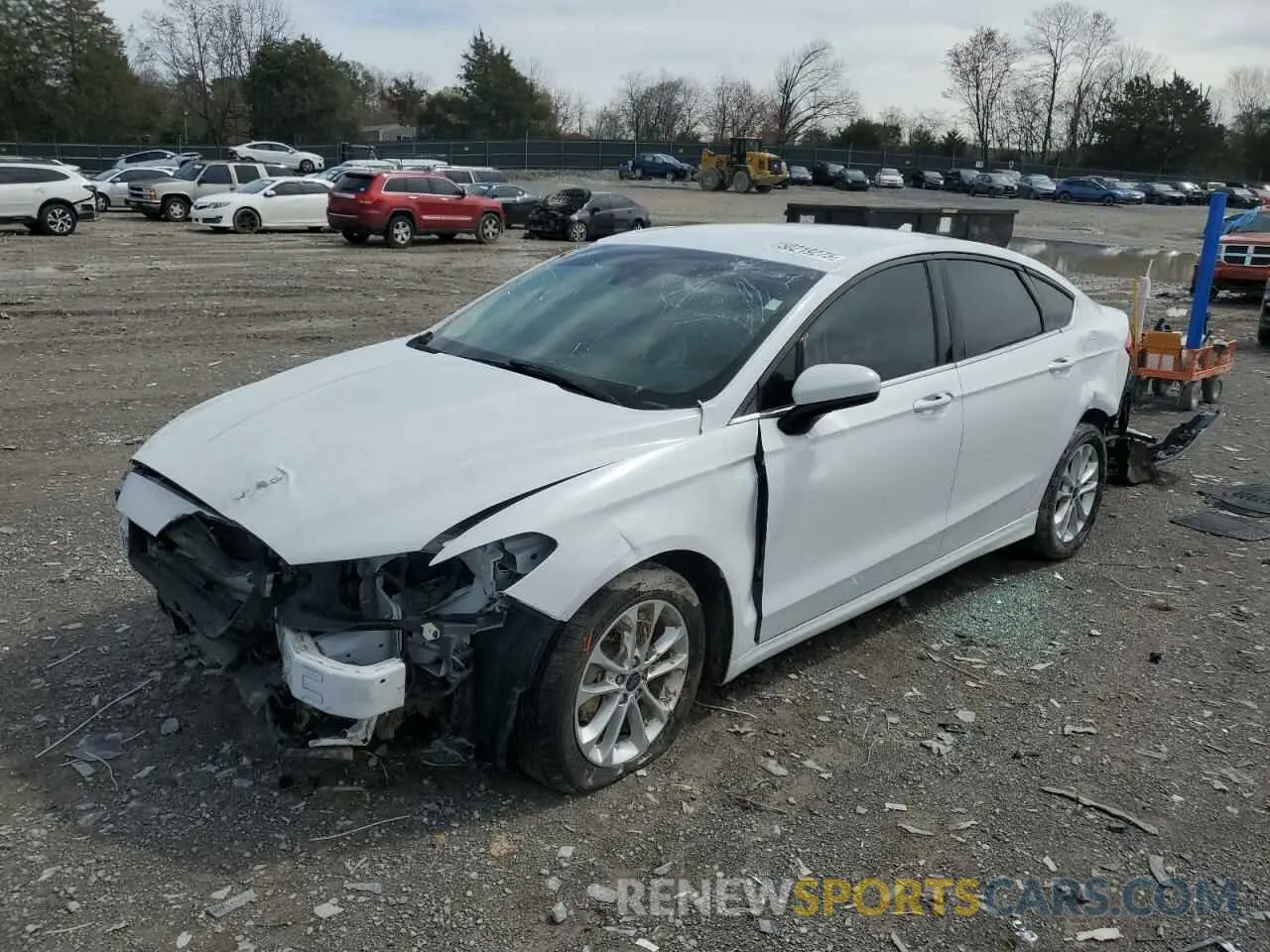 1 Photograph of a damaged car 3FA6P0HD3LR258035 FORD FUSION 2020